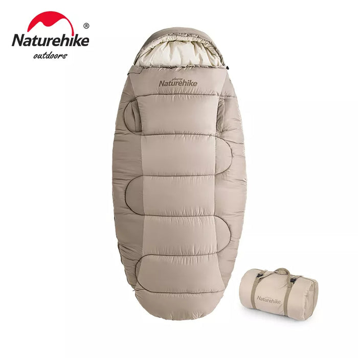 All-Season Waterproof Double Sleeping Bag - Spacious, Comfortable, and Warm for Couples Camping